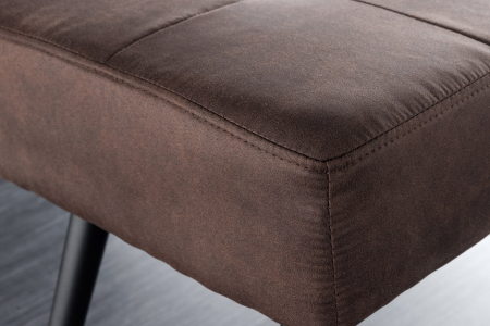 Bancă BOUTIQUE 100 cm microfibră maro [4]