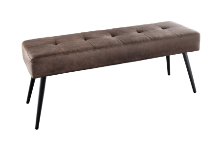 Bănci - Bancă BOUTIQUE 100 cm microfibră maro