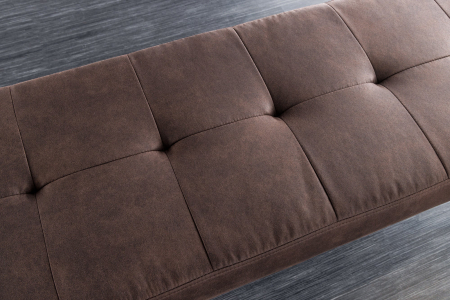 Bancă BOUTIQUE 100 cm microfibră maro [6]