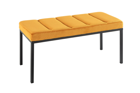 Bănci - Bancă BOUTIQUE 80 cm, cordon galben muștar