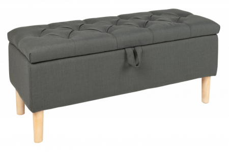 Bancă Chesterfield CASTLE 100 cm cu spațiu de depozitare [7]