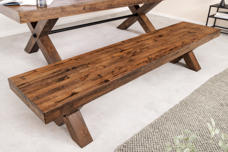 Banca GOLIATH din lemn de pin, 180 cm [1]