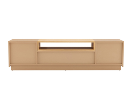 Comodă TV LOFT 160 cm, culoare gri-bej natural [12]