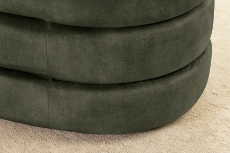 Bancă VOQUE 115 cm, verde catifea, cu spațiu de depozitare [8]