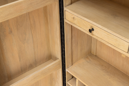 Bar ART DECO din lemn de mango, 140 cm [8]