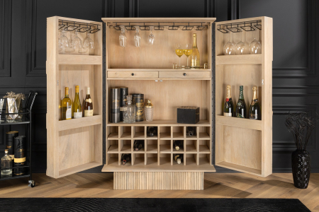 Bar ART DECO din lemn de mango, 140 cm [3]