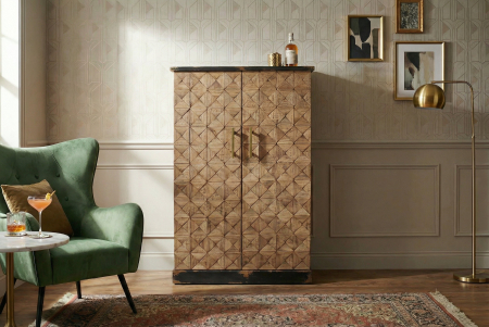 Bar BODEGA 120 cm din lemn de pin natural [3]
