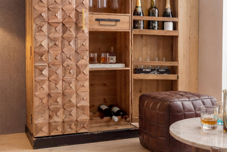 Bar BODEGA 120 cm din lemn de pin natural [5]