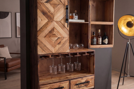 Bar BODEGA 160 cm din lemn de pin natural [7]