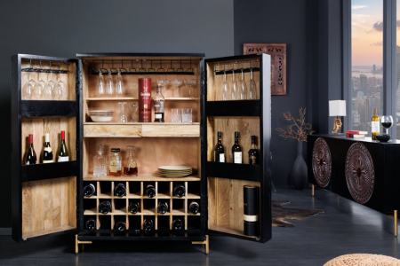 Bar din lemn de mango Mandala 140 cm [3]