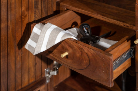 Bar MYSTIC LIVING din lemn de salcam, 75 cm [5]