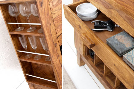 Bar din lemn masiv Makassar [5]