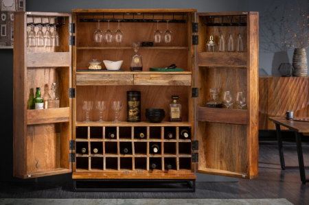 Bar din lemn de mango maro Scorpion 140 cm [3]