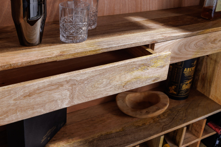 Bar GOLDEN SUNSET din lemn de mango, 140 cm [7]