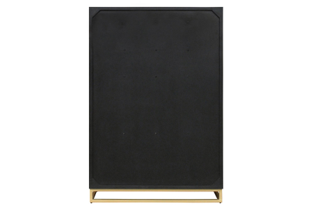 Bar GOLDEN SUNSET din lemn de mango negru, 140 cm [9]