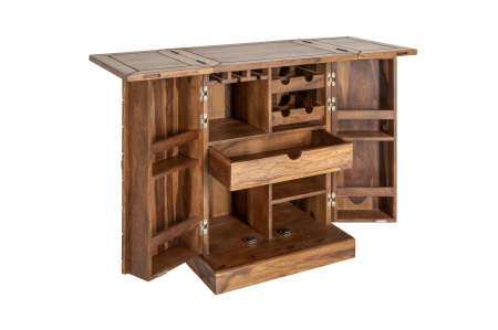 Dining - Bar MOSAICO din lemn sheesham, 130 cm