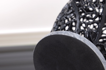 Baza, lampă de masă LEAF 45cm neagră, fără abajur [4]