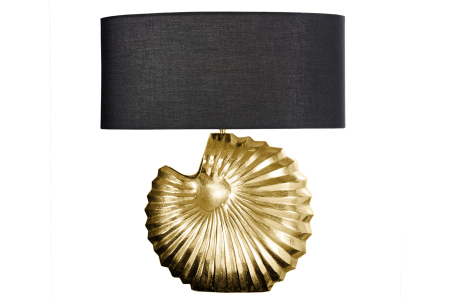 Iluminat - Baza, lampă de masă SHELL aurie, fără abajur