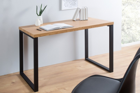 Birou din MDF și cadru metalic Oak, 120 cm [3]