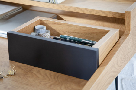 Birou din MDF și cadru metalic Studio 110 cm [4]