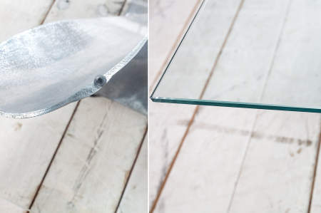 Masute de cafea - Blat de sticla pentru masuta de cafea patrata, 85x85 cm