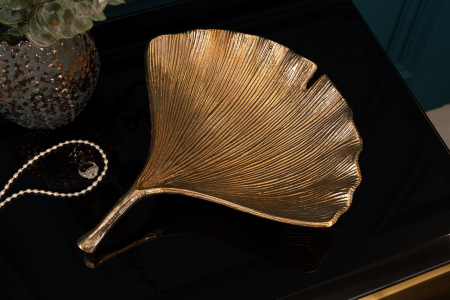 Bol decorativ GINKGO 33 cm auriu [3]