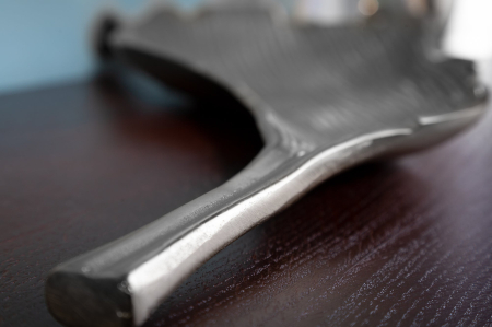 Bol LEAF 64 cm argintiu [7]