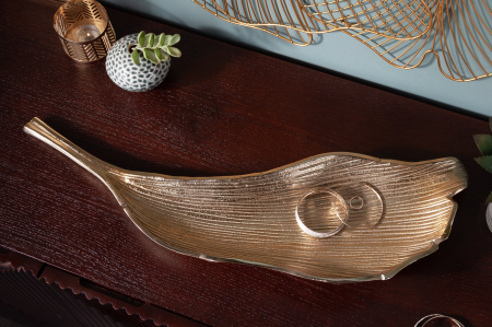 Bol LEAF 64 cm auriu [4]