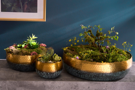 Bol ORIENT 18 cm auriu cu patină [4]