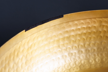 Bol ORIENT cu capac 40 cm aluminiu auriu [7]