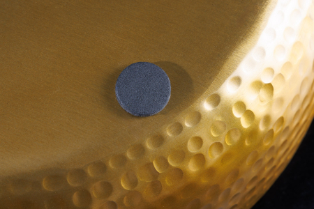 Bol ORIENT cu capac 40 cm aluminiu auriu [6]