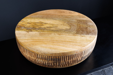Bol PURE NATURE cu capac, 40 cm, lemn de mango [5]