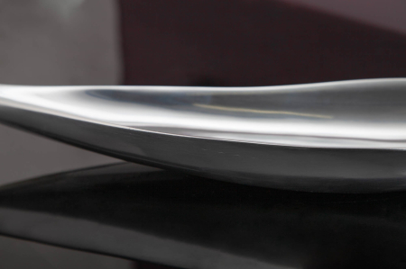 Bol SILVER LEAF 60x15cm argintiu [3]