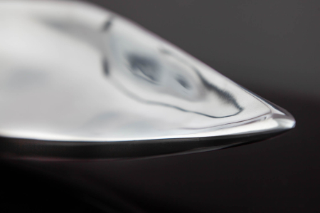 Bol SILVER LEAF 60x15cm argintiu [2]