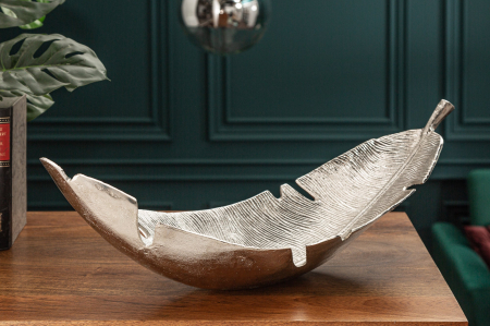 Bol SILVER LEAF 60x20cm argintiu [2]