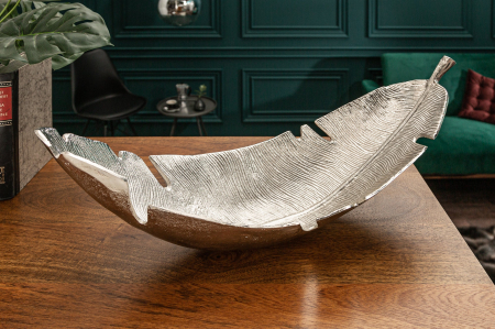 Bol SILVER LEAF 60x20cm argintiu [3]