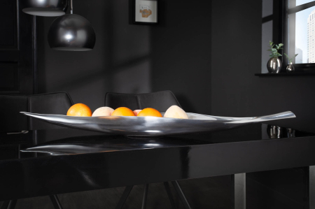 Bol SILVER LEAF 80 cm argintiu [2]