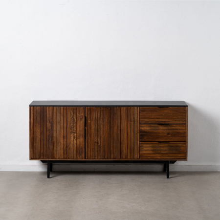 Bufet Abner din lemn de mango maro/negru 160 X 40 X 75 CM [1]