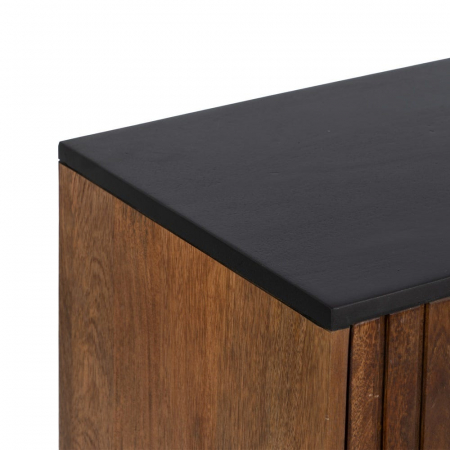 Bufet Abner din lemn de mango maro/negru 160 X 40 X 75 CM [3]