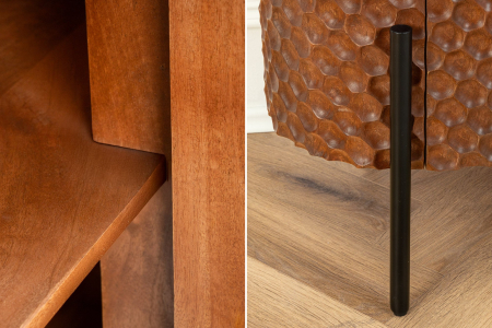 Bufet ADLON din lemn de mango si picioare metalice, 180 cm [7]