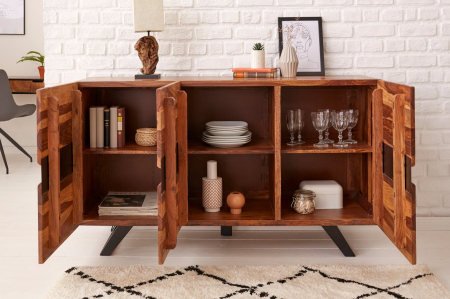 Bufet AMAZONAS din lemn sheesham, 150 cm [3]