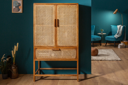 Bufet BAMBOO LOUNGE din lemn de mango si bambus, 140 cm [2]