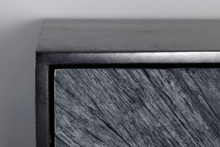 Bufet BARRACUDA din lemn de mango si lemn de tec gri, 120 cm [5]