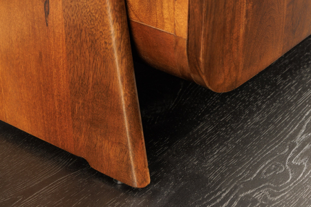 Bufet BRASIL din lemn de mago maro, 175 cm [9]