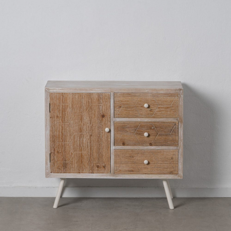 Bufet Country din lemn de brad 90 X 35 X 80 CM [2]