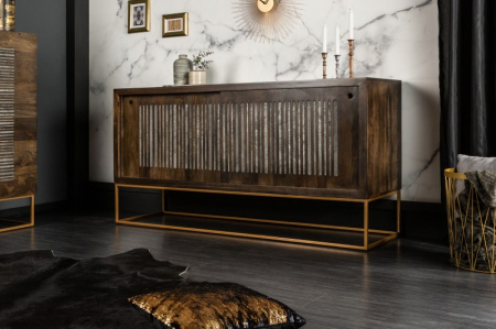 Bufet din lemn de mango Onyx 160 cm [1]