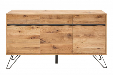 Bufete & Baruri - Bufet din lemn de stejar sălbatic Edge 160 cm