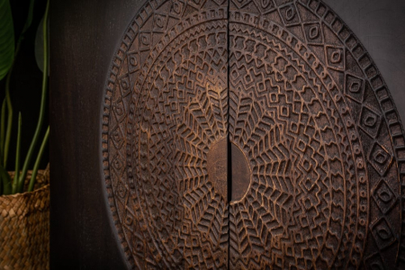 Bufet din lemn masiv de mango Mandala 177 cm [6]