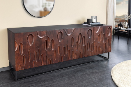 Bufet DUNE din lemn de salcam, 175 cm [5]