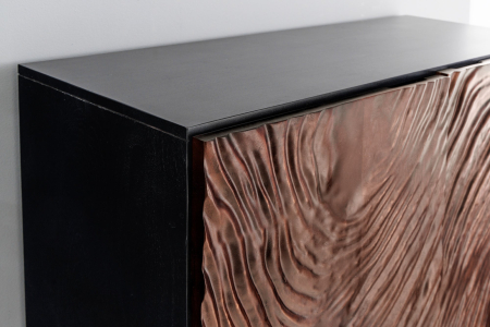 Bufet FLUID din lemn de salcam, 110 cm [5]